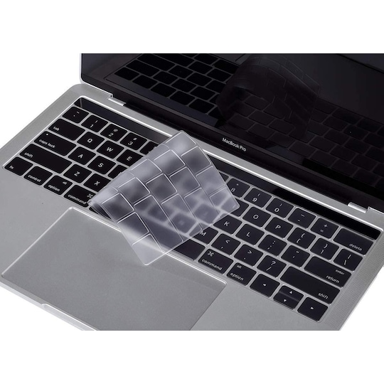 Tangentbordsskydd för MacBook Pro 13""/15"" silikon Transparent - Elgiganten