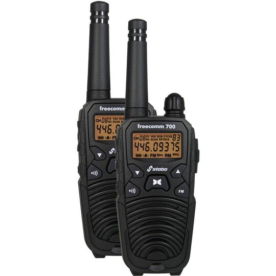 Stabo freecomm 700 20700 PMR-walkie talkie Set 2 st