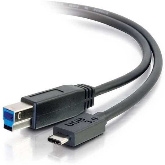 NÖRDIC USB 3.1 kabel USB C till USB B 1m USB skrivarkabel - Elgiganten
