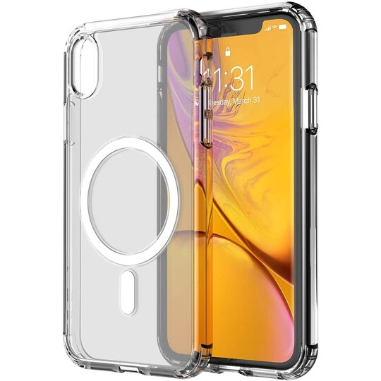 INF iPhone X/XS mobilskal MagSafe-kompatibel Akryl transparent - Elgiganten