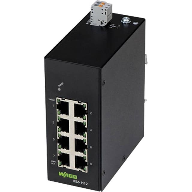 WAGO 852-1112 Industrial Ethernet Switch 10 / 100 /