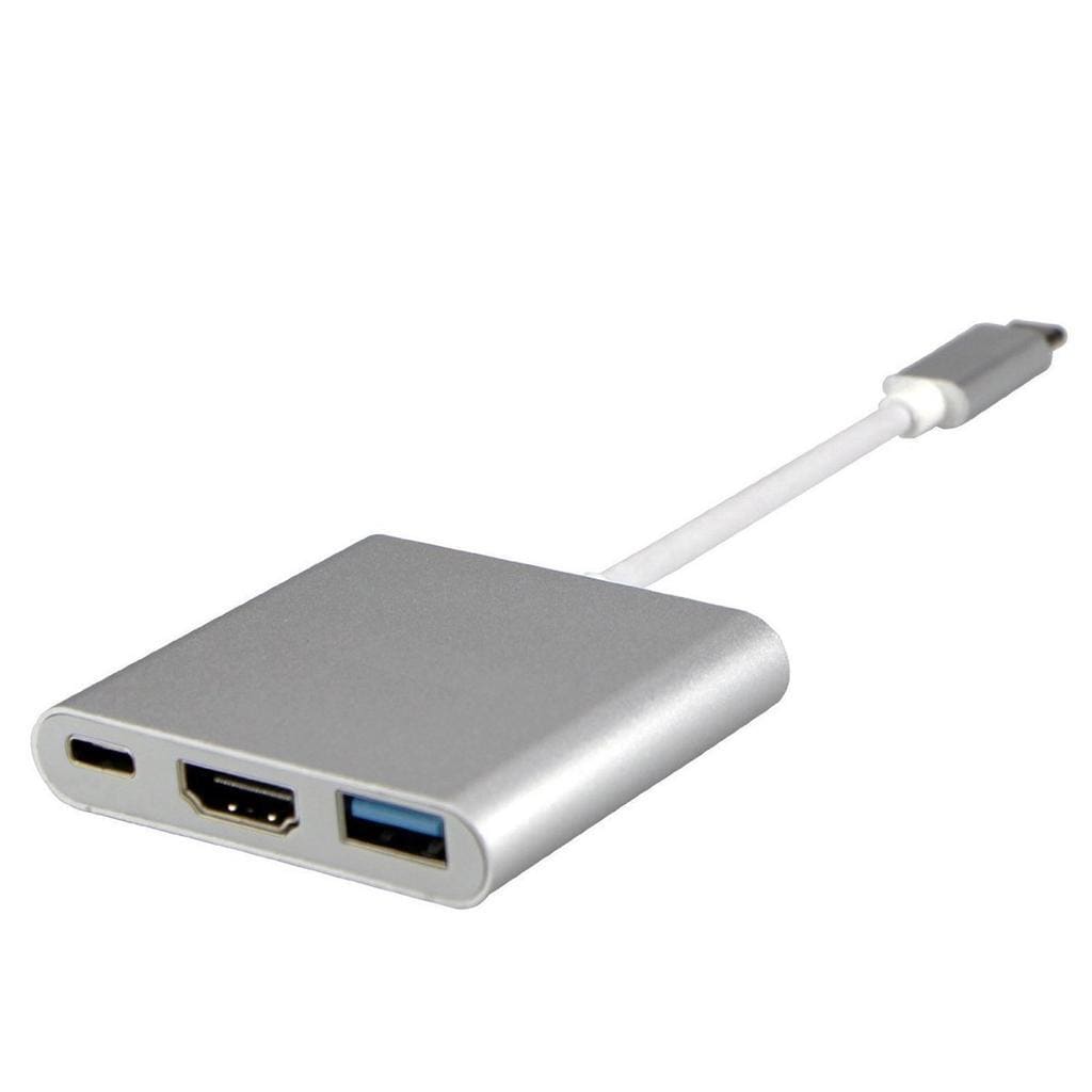 INF USB-C Multiport Adapter till USB, USB-C (USB PD), 4K HDMI kompatib -  Elgiganten
