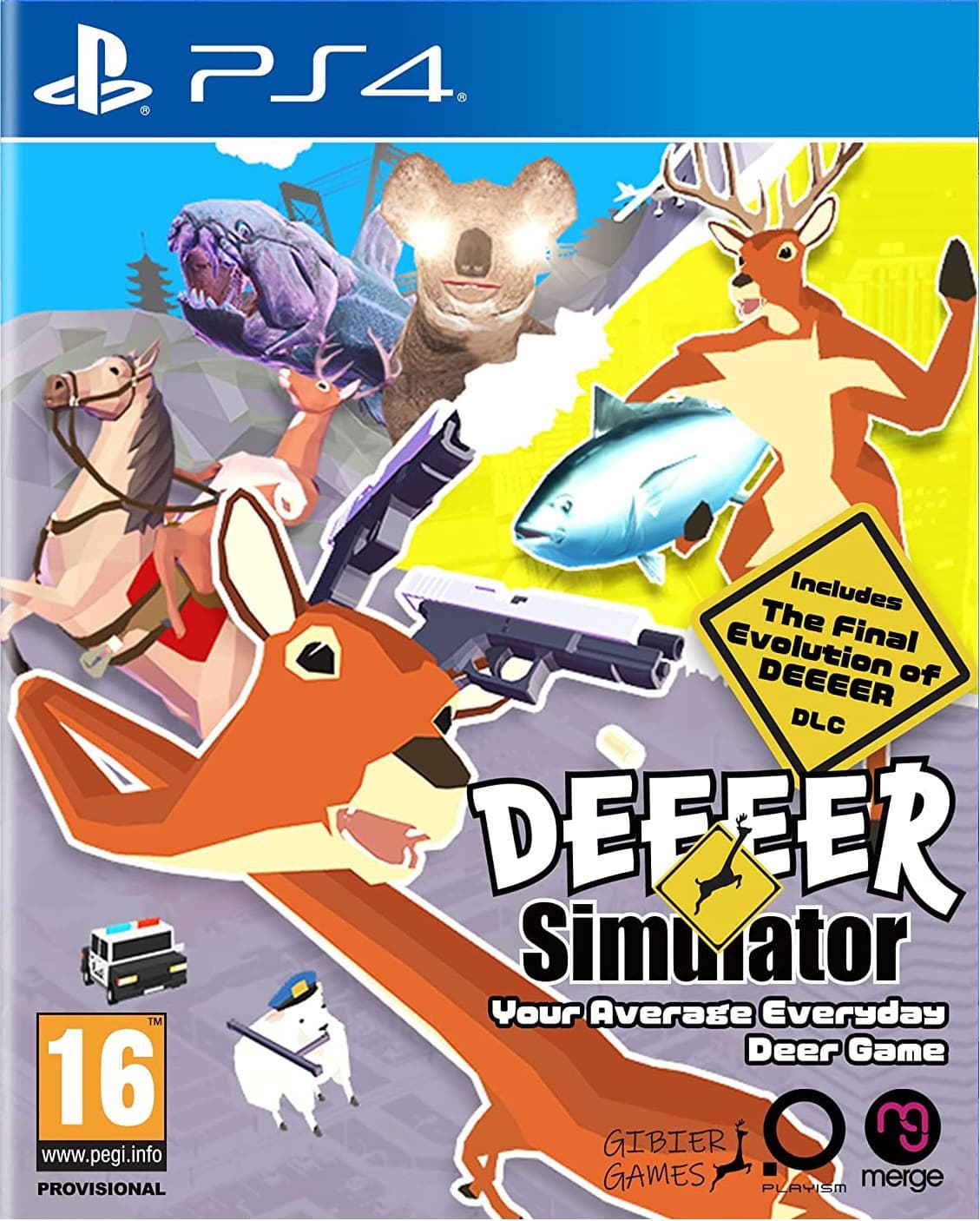 Deeeer Simulator Your Average Everyday Deer Game Ps4 Elgiganten Elgiganten 5754