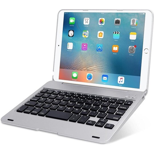 Fodral med inbyggt Bluetooth-tangentbord för iPad Mini 1/2/3, Silver -  Elgiganten