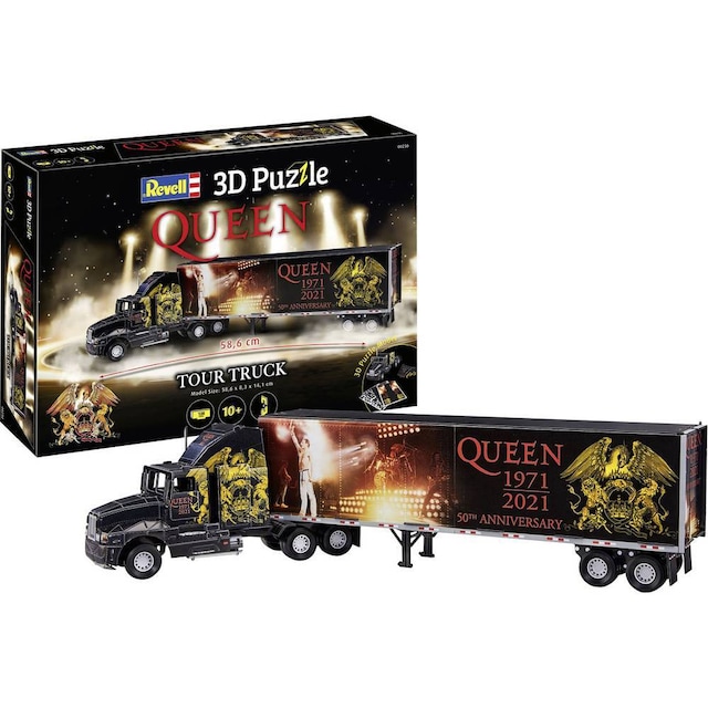 Revell 3D-Puzzle QUEEN Tour Truck 50th Anniversary