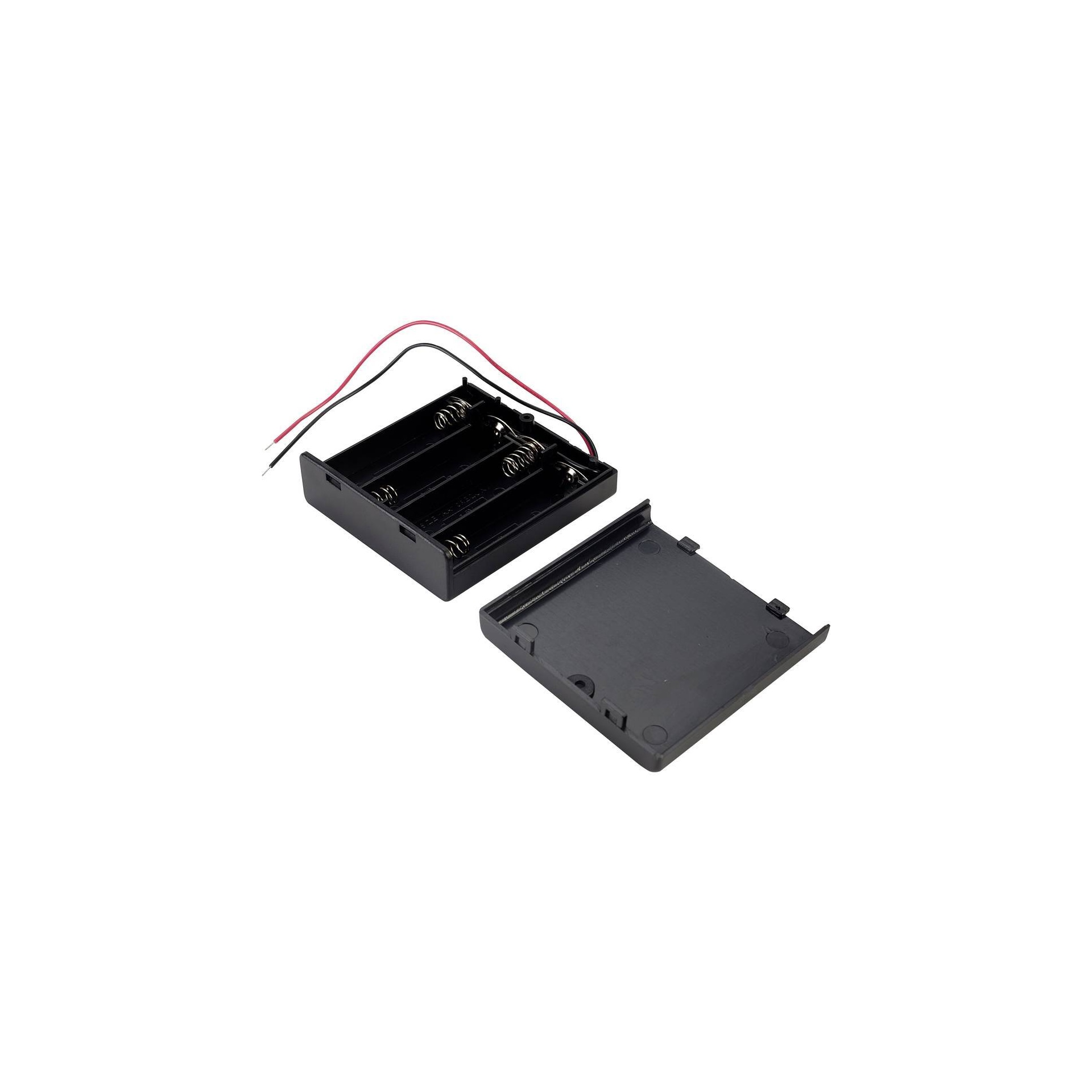 TRU COMPONENTS SBH341-1A Batterihållare 4x AA (R6) - Elgiganten