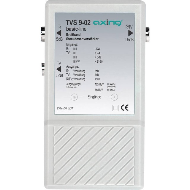 Axing TVS 9 Multi range repeater TV, FM 10 dB