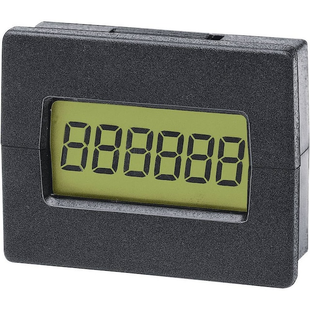 Impulsräknare Trumeter 7016 6-siffrig LCD-räknare 7016