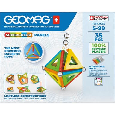 Geomag Supercolor Panels Recycled 35