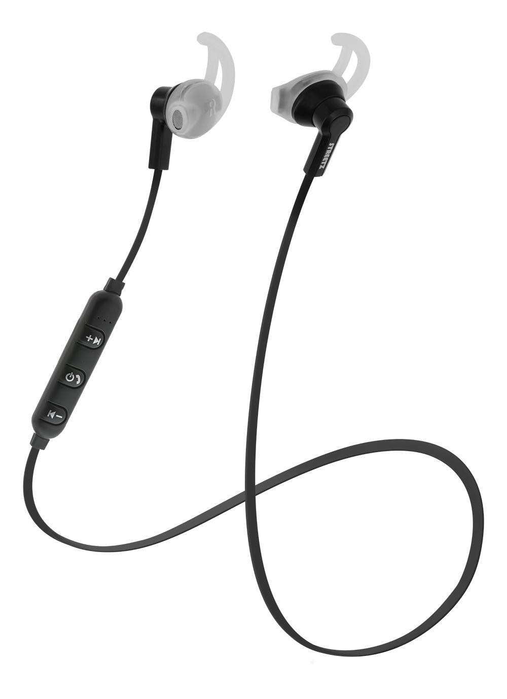 STREETZ Stay-in-ear BT hörlurar med mikrofon och media/svarsknappar, s -  Elgiganten