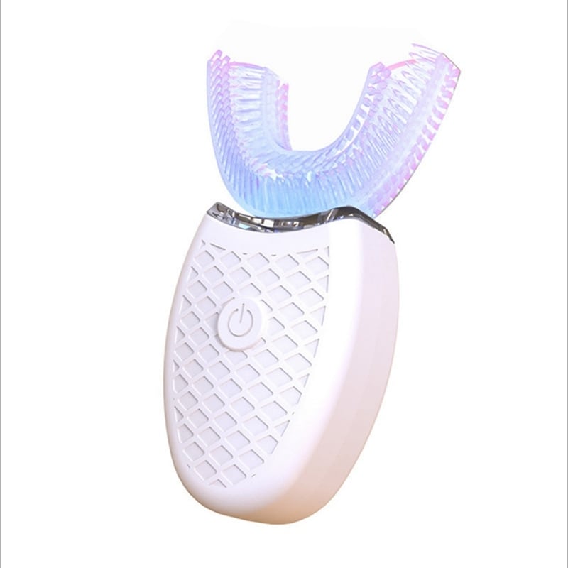 U-formad elektrisk tandborste med ultraljud Vit - Elgiganten