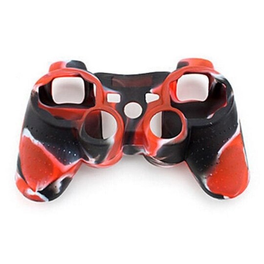 Silikongrepp för handkontroll, Playstation 3, Kamoflage Röd - Elgiganten