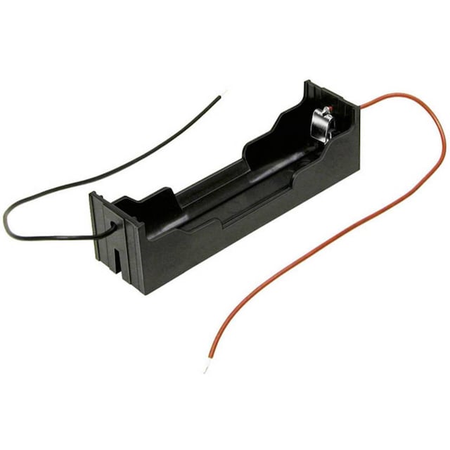 MPD BH-18650-W Batterihållare 1x 18650 Kabel (L x B x