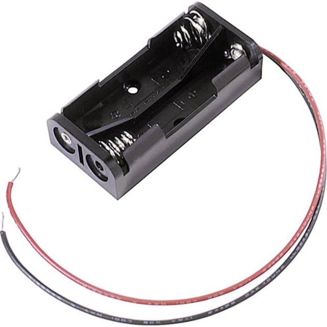 MPD BH2AAAW Batterihållare 2x AAA (R03) Kabel (L x B x