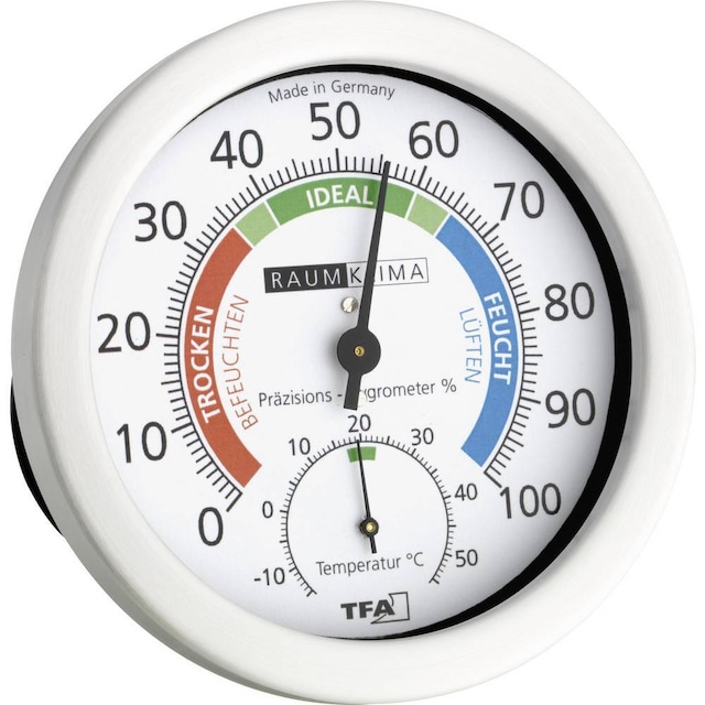 TFA Dostmann 45.2028 Termo-/Hygrometer Vit