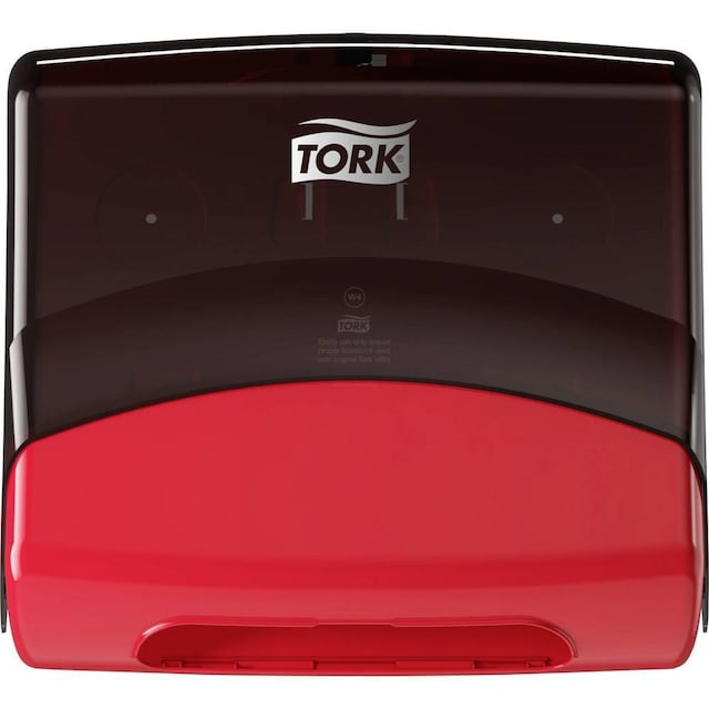 TORK tork engångsdukhållare röd och svart W4 654008 1