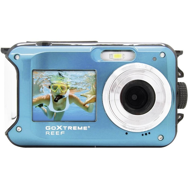 GoXtreme Reef Blue Digitalkamera 24 Megapixel Blå Full