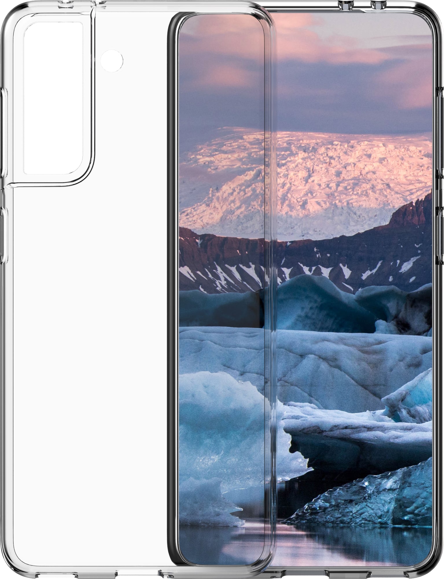 Samsung Galaxy S21 FE Skal Greenland Transparent Klar - Elgiganten