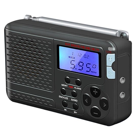 SY-7700 AM FM Bärbar Retro Radio fickradio minihögtalare - Elgiganten