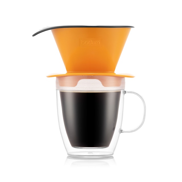 Bodum Kaffebryggare och dubbelväggig mugg POUR OVER 0.3 L