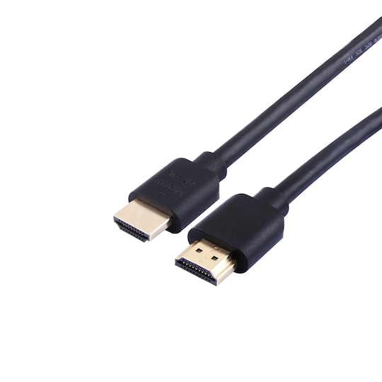 HDMI-kabel 4K 60Hz HDMI 2.0 Svart 1 m - Elgiganten