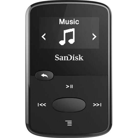 Sandisk MP3-spelare Clip Jam 8 GB (svart) - Elgiganten