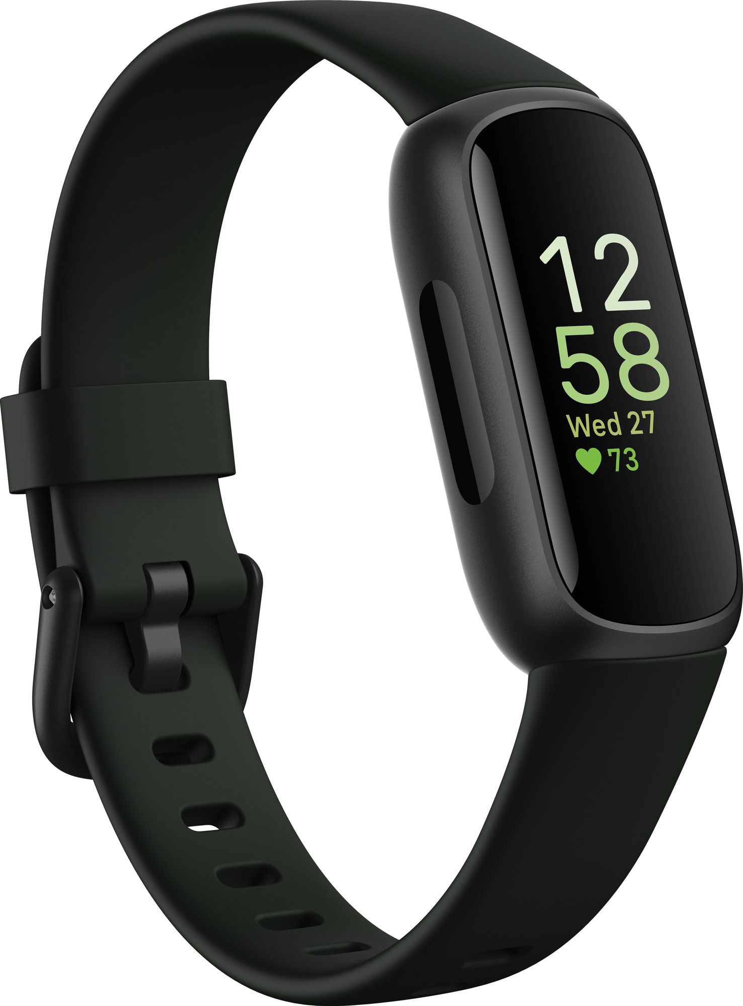 Fitbit Inspire 3 aktivitetsarmband (svart/midnattszen) - Elgiganten