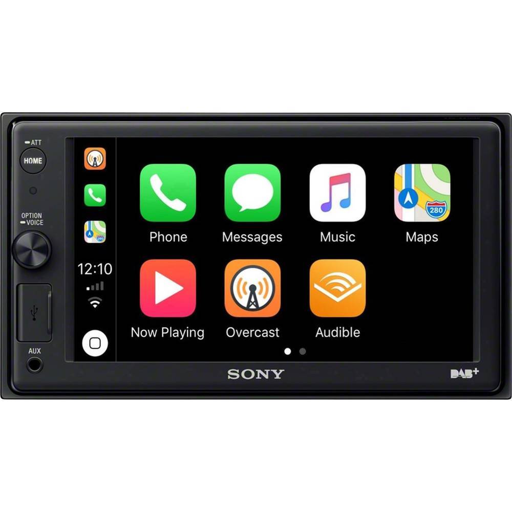 Sony XAV-AX1005KIT Bilmediaspelare Dubbel-DIN AppRadio, - Elgiganten