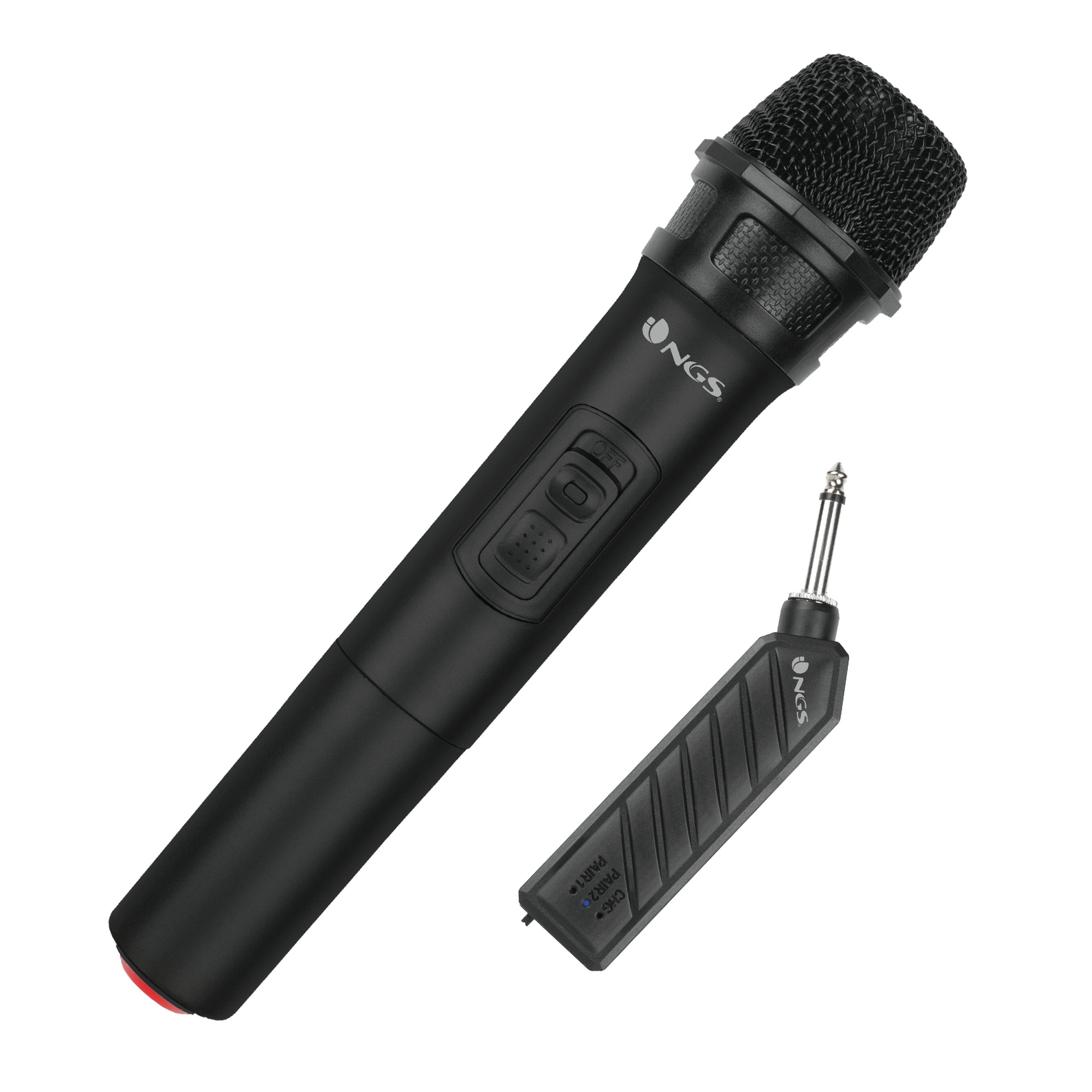 Trådlös mikrofon, 6,3mm kontakt, SINGERAIR - Elgiganten
