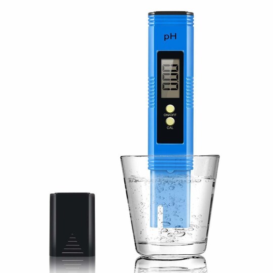 Digital pH mätare för vatten Blå - Elgiganten