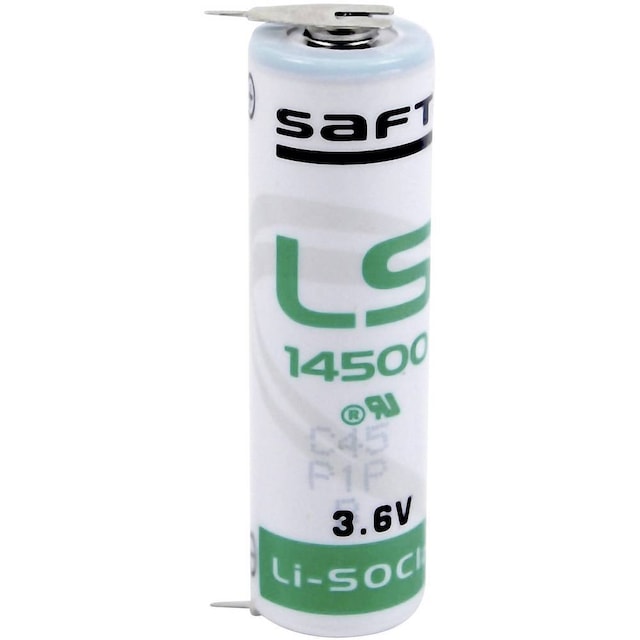 Saft LS 14500 2PF Specialbatteri AA (R6) U-lödstift