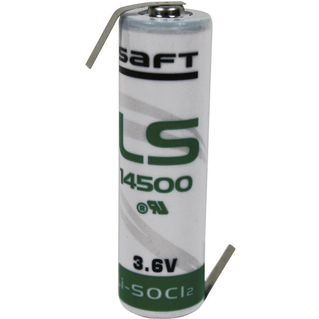 Saft LS 14500 HBG Specialbatteri AA (R6) Z-lödfana