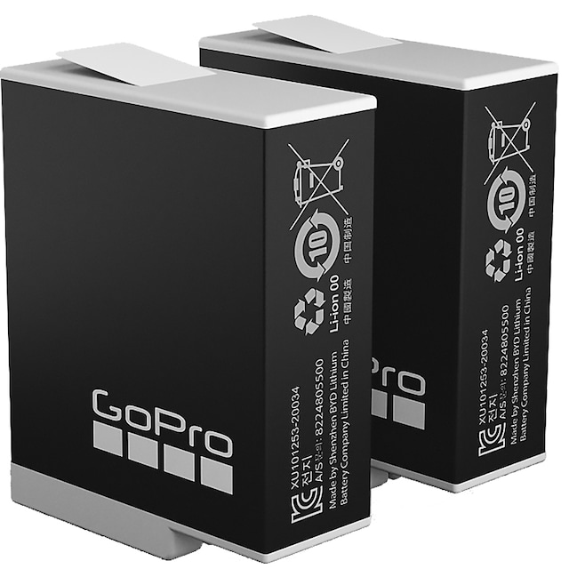 GoPro Enduro uppladdningsbart batteri (2-pack)
