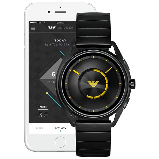 Emporio Armani Connected Matteo smartwatch Gen. 4 (svart) - Elgiganten