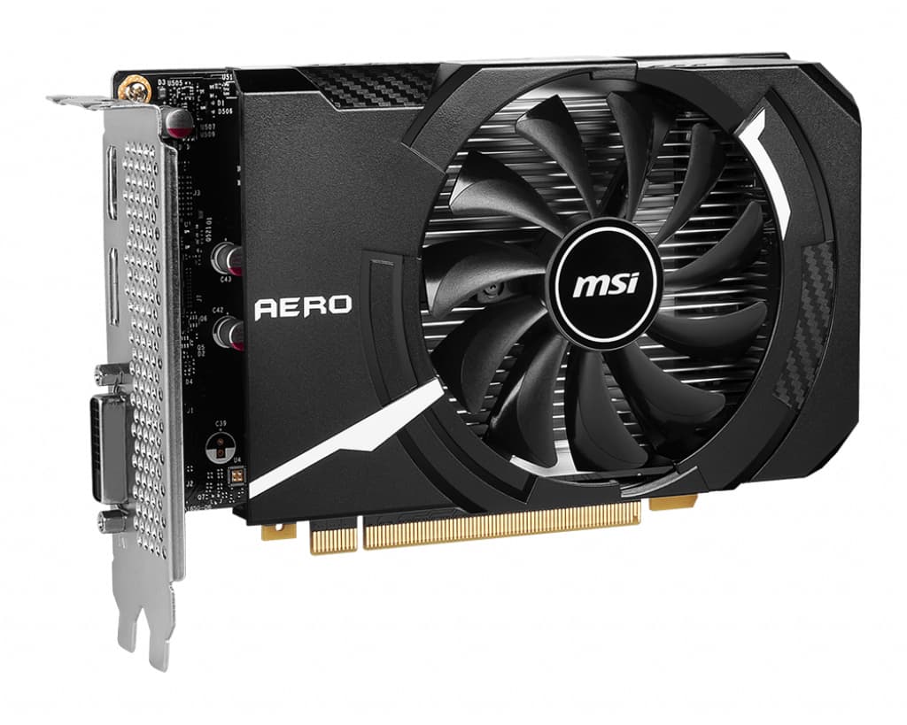 MSI GeForce GTX 1630 AERO ITX 4G OC NVIDIA 4 GB GDDR6