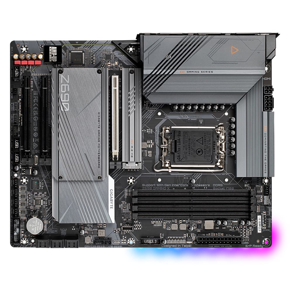 Gigabyte Z690 Gaming X Moderkort Intel Z690 Express Lga 1700 Atx