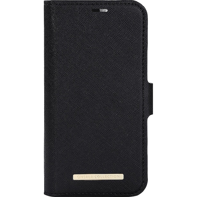 Onsala Apple iPhone 14 Plus plånboksfodral (midnight black)
