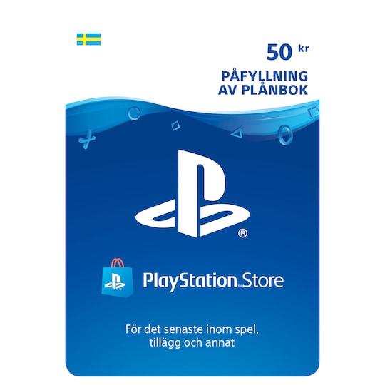 PlayStation Store PSN presentkort 50 SEK - Elgiganten