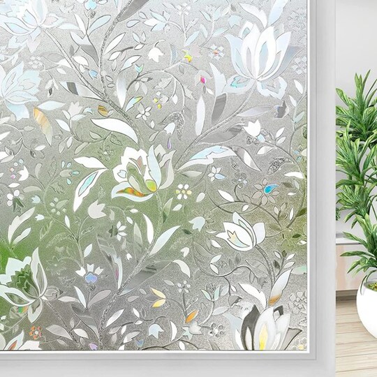 INF Frostad fönsterfilm för insynsskydd 200x60 cm - Elgiganten