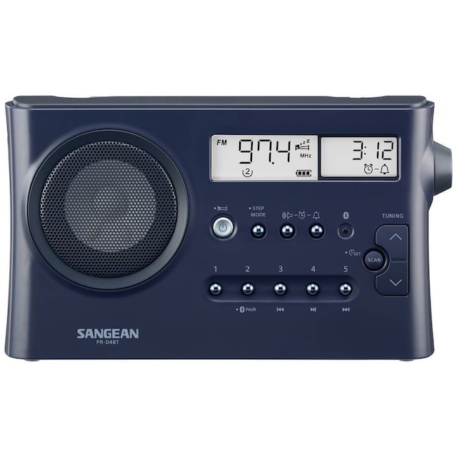 Sangean PR-D4BT Bordsradio AM, FM Bluetooth