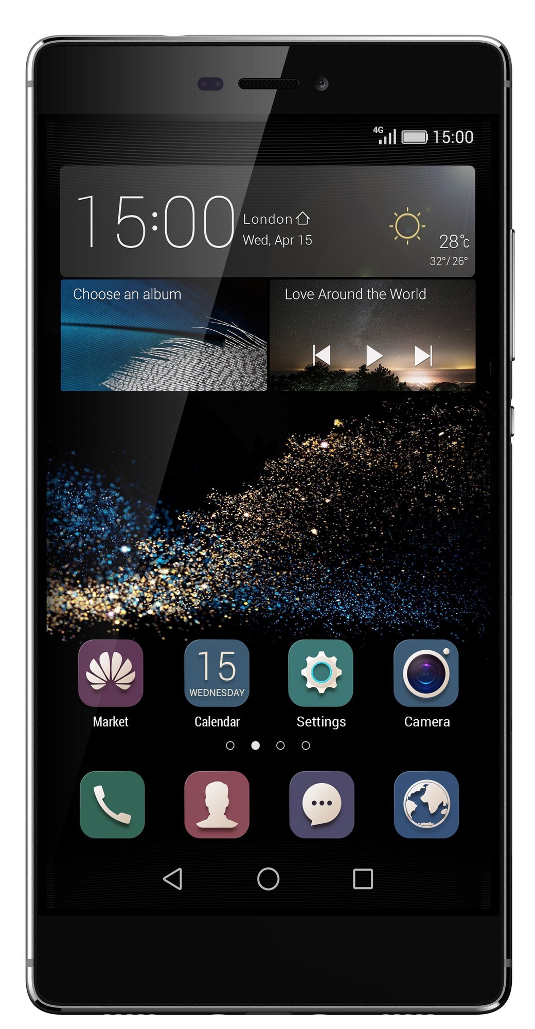 Huawei P8 Smartphone (grå) - Mobiltelefoner - Elgiganten