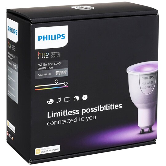 Philips White och color ambiance startpaket (6.5W G10) - Elgiganten