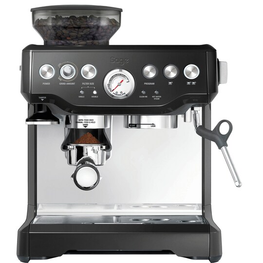 Sage Barista Express espressomaskin SES875BKS (svart sesam) - Elgiganten