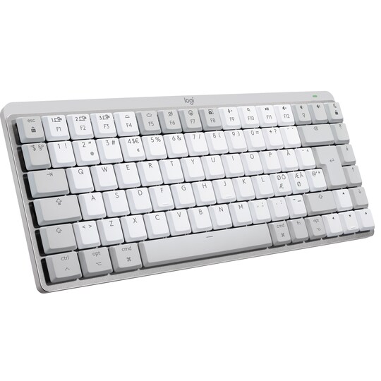 Logitech MX Mechanical Mini Mac trådlöst tangetbord (grey) - Elgiganten