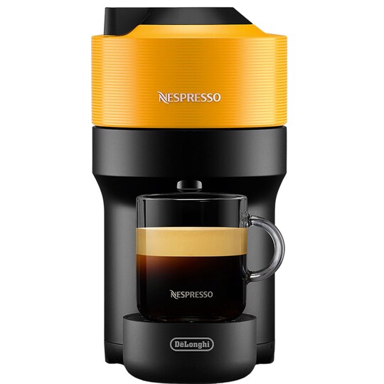 Nespresso Vertuo Pop kaffemaskin av DeLonghi ENV90.Y (Mango Yellow) -  Elgiganten