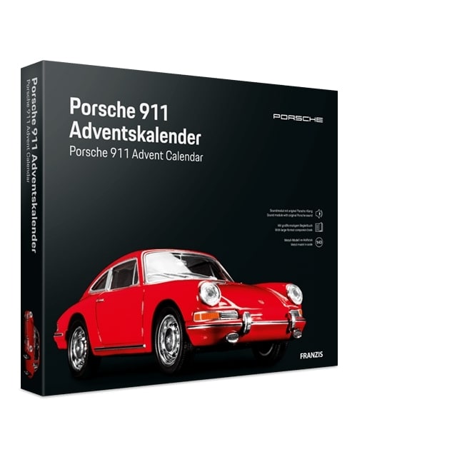 Franzis Porsche Adventskalender Röd