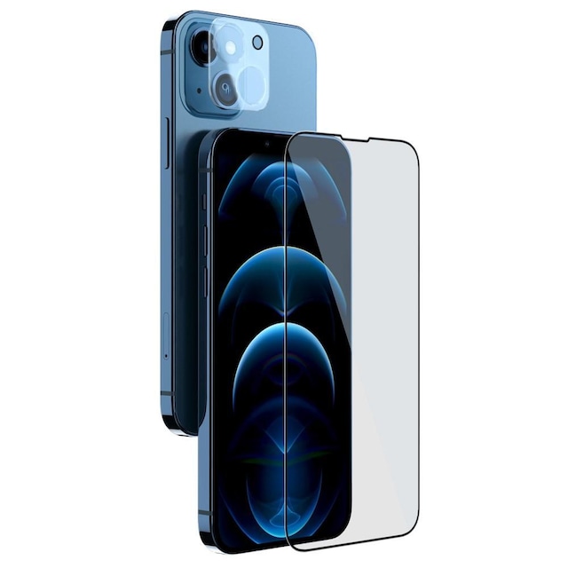 iPhone 14 NILLKIN 2 i 1 Härdat glas + Kamera-Skärmskydd