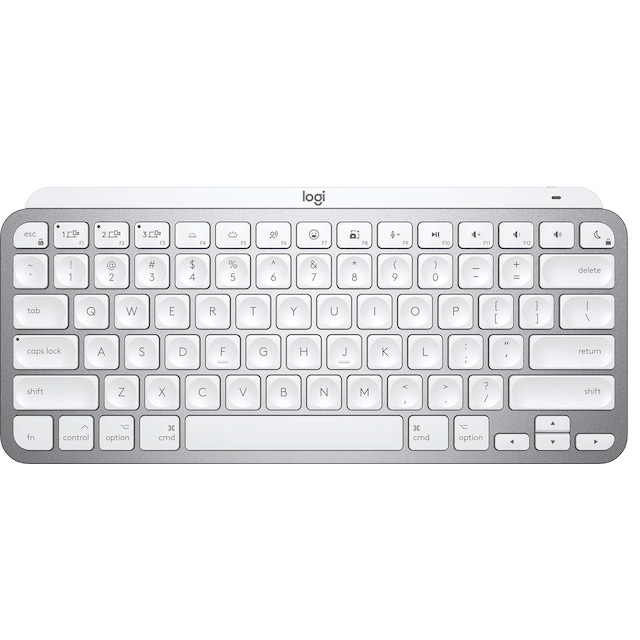 Logitech MX Keys Mini trådlöst tangentbord för Mac (ljusgrått)