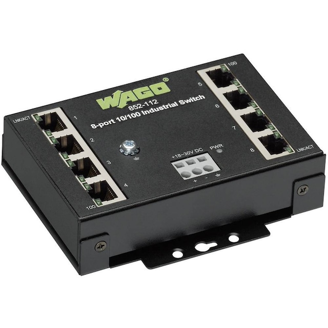 WAGO 852-112 Industrial-ECO-Switch Industrial Ethernet