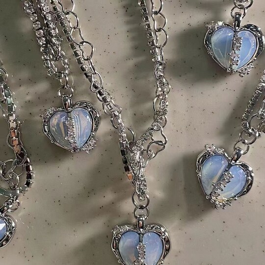 Hjärta halsband Silver - Elgiganten